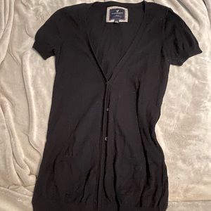 American Eagle Short Sleeve Cardigan